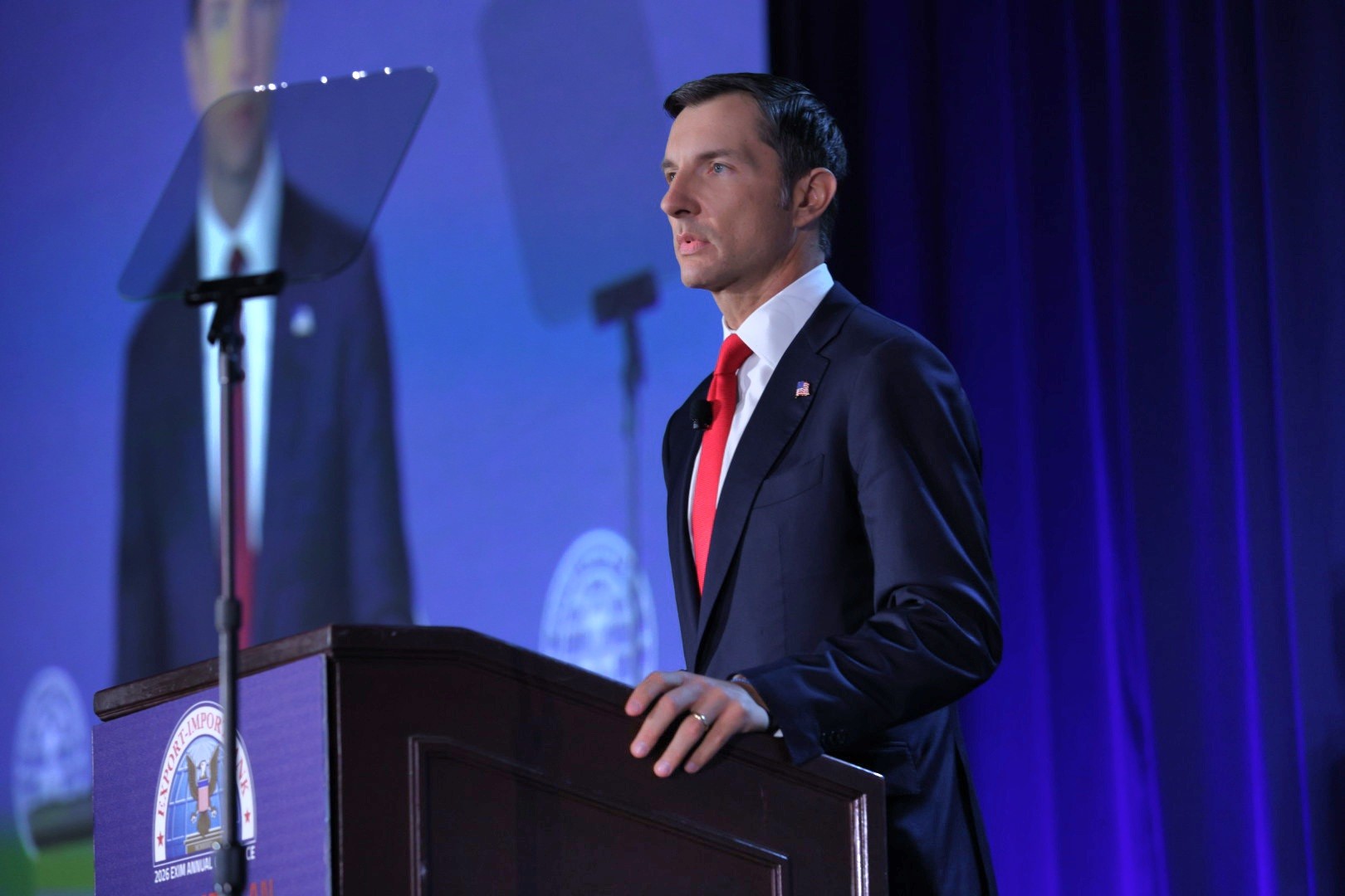 EXIM Chair announcing Deal of the Year