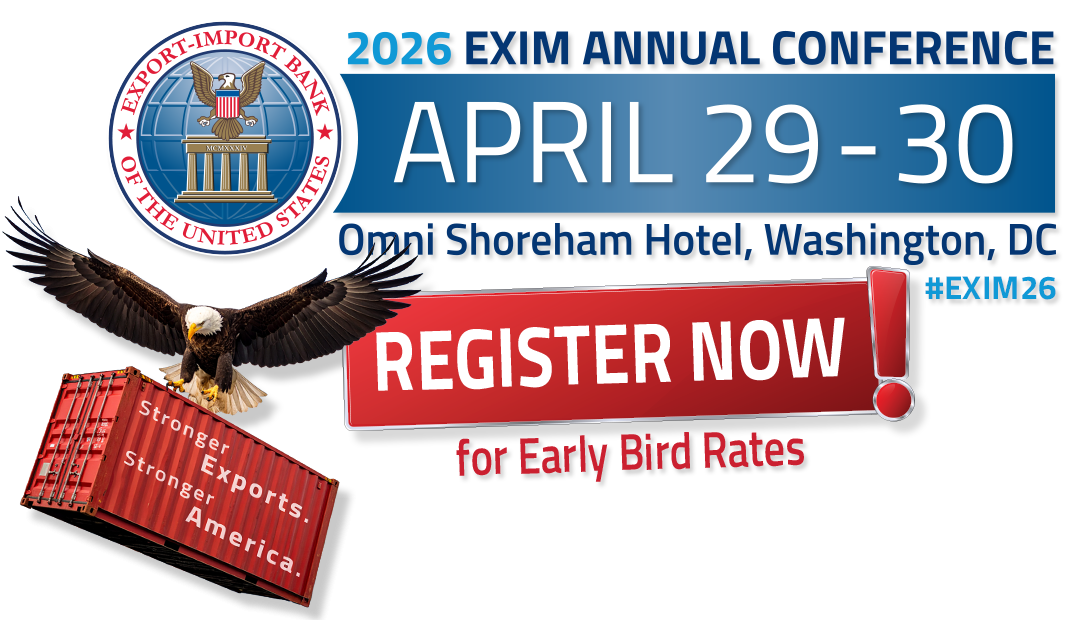 2026 EXIM Annual Conference - April 29-30 | Register Now